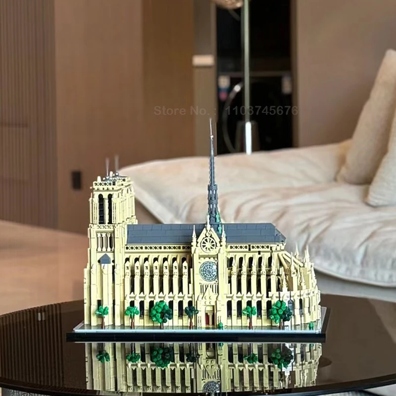 Набор архитектурных моделей Notre-Dame de Paris 21061 набор коллекционных строительных