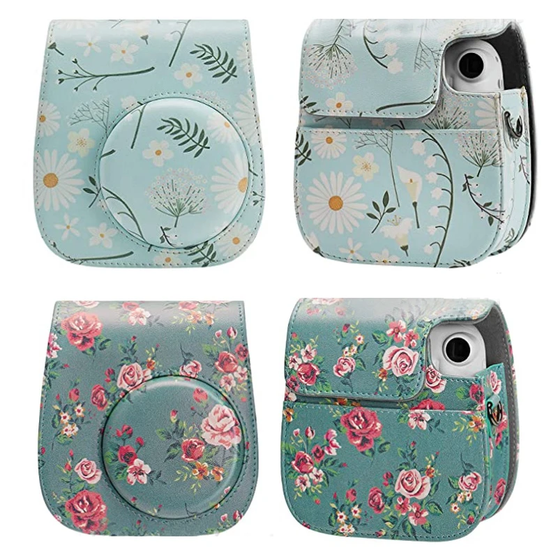 

Camera Case Colorful Camera Bag Instant Film Camera Case Camera Bag Carry Bag Cover Protective PU Leather Anti-scratch Anti-drop