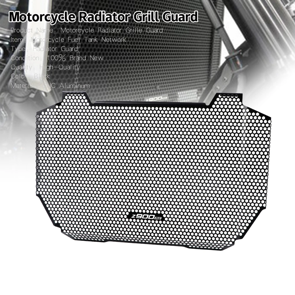 

Z900RS Motorcycle Radiator Guard Engine Cooler Grille Cover Protection For KAWASAKI Z900 RS Z 900 Z900RS 2021 2022