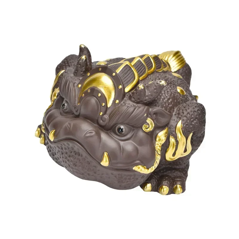 Керамическая золотая Статуэтка на удачу статуэтка традиционная Художественная