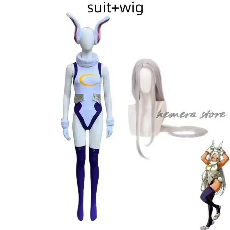 Mha Rabbit Hero Mirko Косплей Сексуальный Костюм Аниме Bnha Rumi Usagiyama Miruko Ролевая Игра