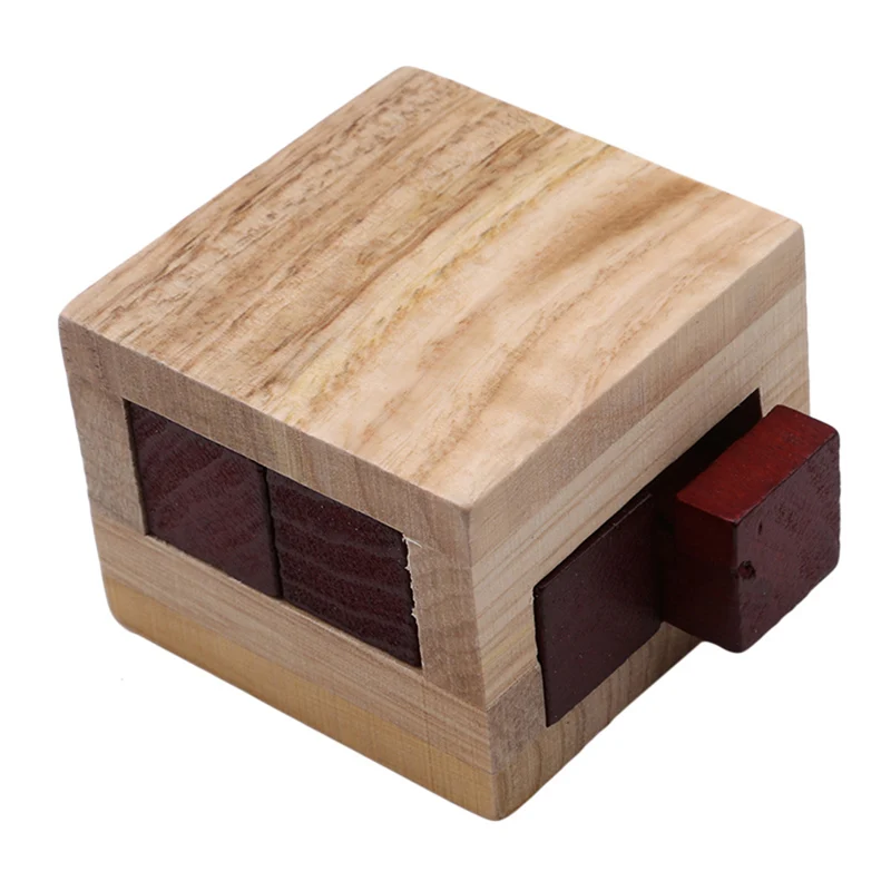 

Hot Sale Wooden Magic Box Kong Ming Unlock Puzzle Game Luban Lock IQ Toys For Children Adult Educational Toys Brain Teaser Game
