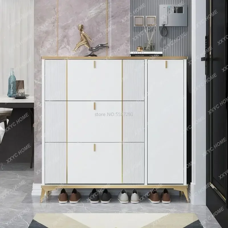 Светильник Большой Вместительный ультратонкий шкаф для обуви 17 дюймов 24 см