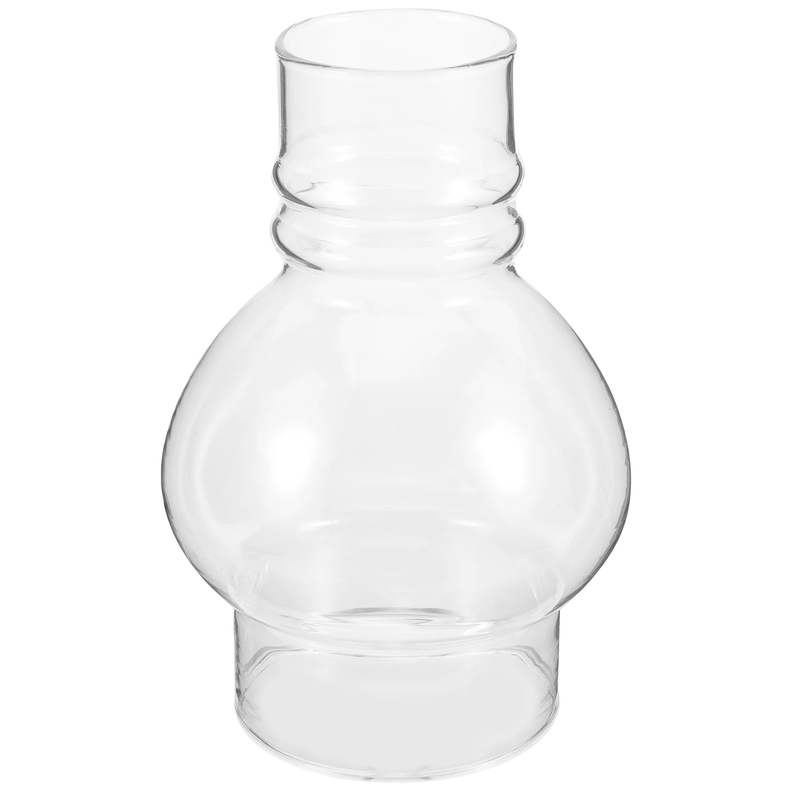 

Indoor Oil Lamp Chimney Vintage Glass Kerosene Lamp Shade Cover Replacement