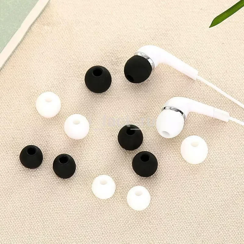 

Cable S M L 3Sizes Replacement Earphones Silicone Caps In-Ear Earphones Rubber Heads White Black Transparent Bowl-Shaped Earplug