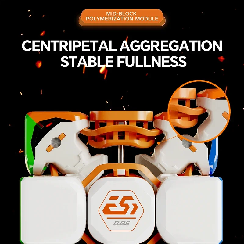 CubeFun YJ MGC EST 3x3 Магнитный Магический Куб Профессиональные Соревнования Speed Cubing