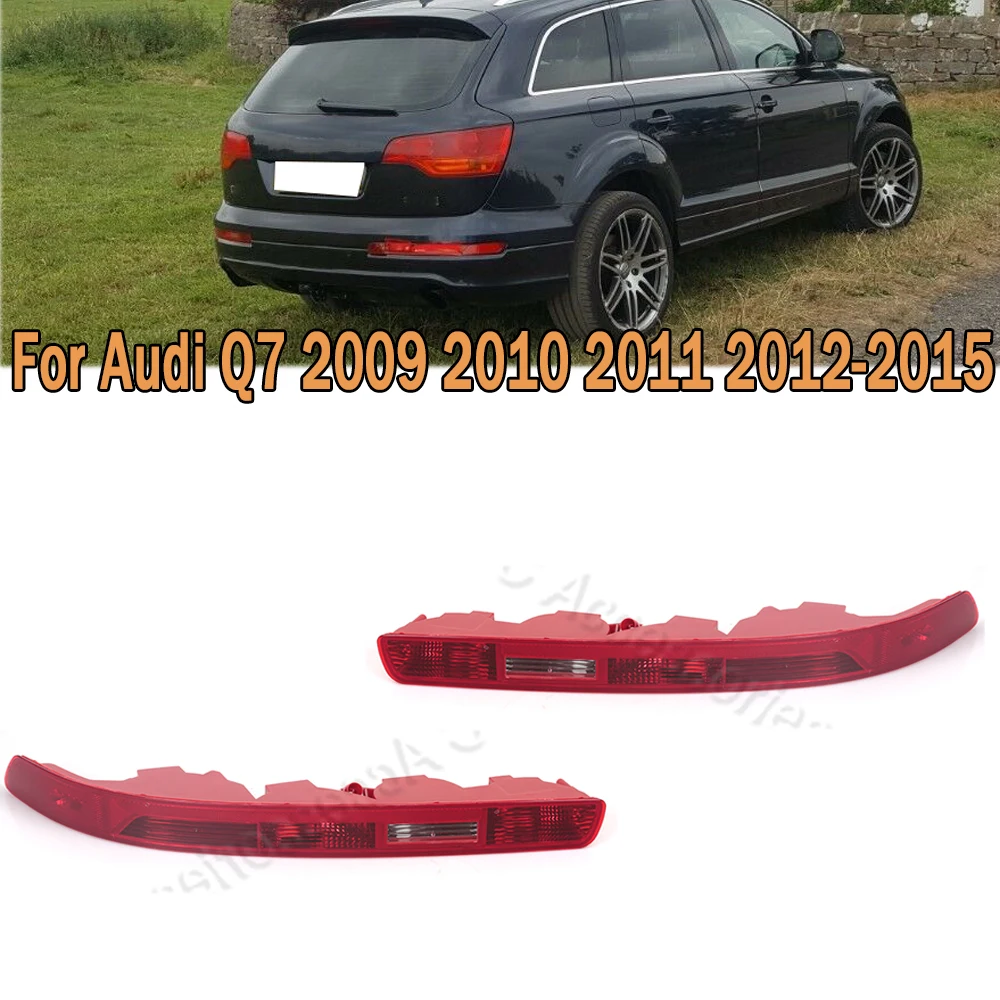 Für Auto Links Rechts Red Shell Bremslicht Hinten Reverse Schwanz Lampe Für Audi Q7 2009-2015 Europäische Version 4L0945095 4L0945096