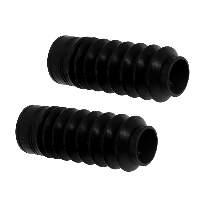 

2X Motorcycle Front Fork Cover Gaiters Gators Boot Protector Shock Absorber for Bonneville Bobber T100 T120 Street Twin