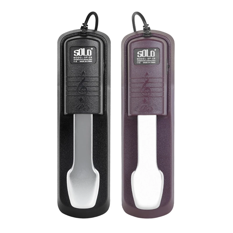 

Piano and Keyboard Sustain Pedal with Polarity Switch for Electronic Keyboards