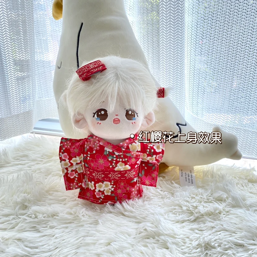 Ручная работа 2 шт. 20-сантиметровая стандартная одежда японское кимоно Kpop