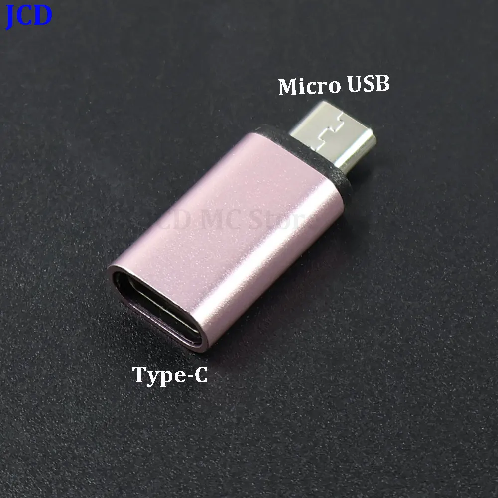 Фото 1-5 шт., адаптер Micro USB3.1 Type-C iOS цвета розового золота, переходник с разъемом типа «папа» на «мама», разъем для зарядки телефона Samsung S8 S9 Xiaomi №4