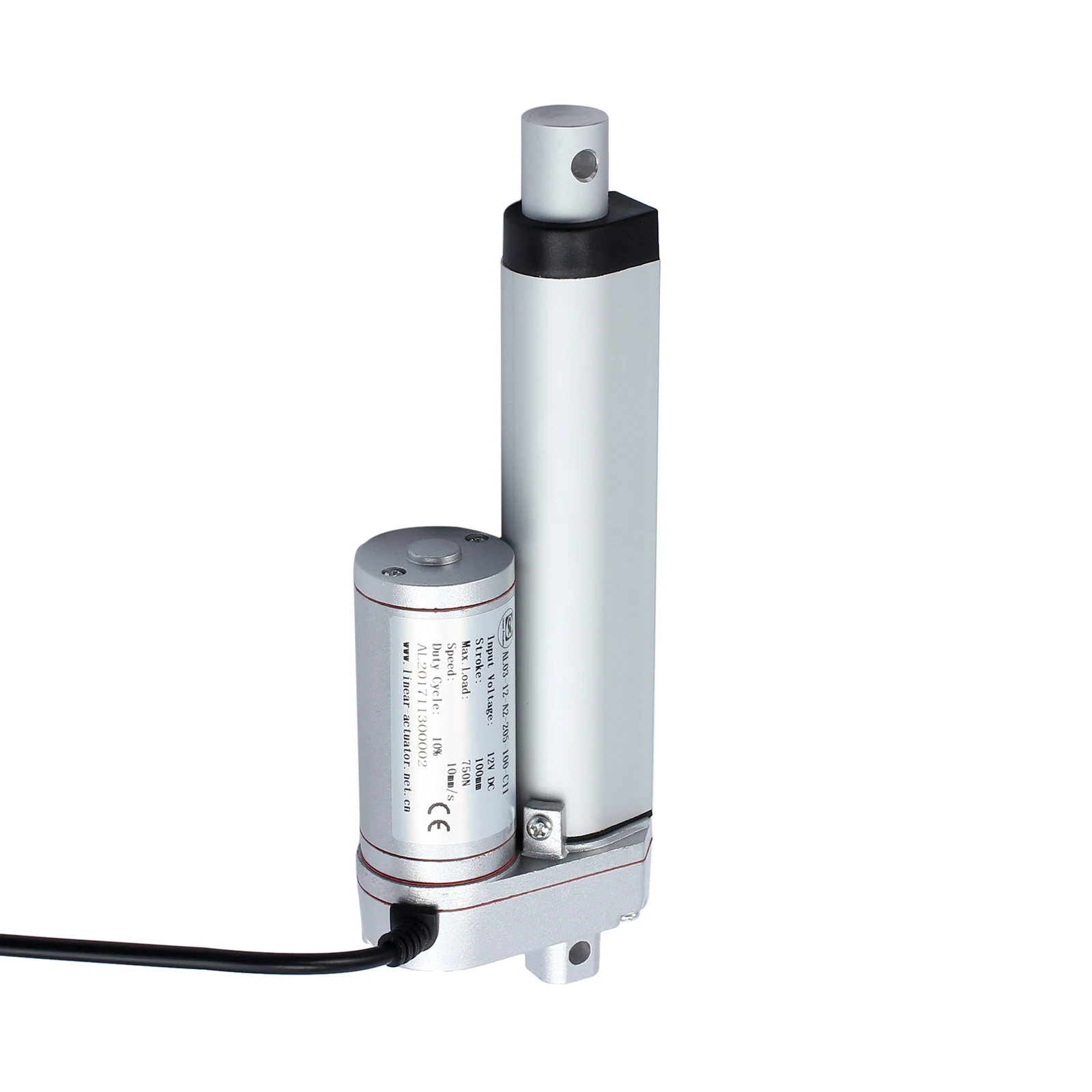 Линейный привод для электродвигателя 100 Н 12 В постоянного тока 50 мм 150 200 |