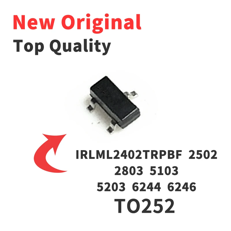 

10 шт. IRLML2402TRPBF 2502 2803 5103 5203 6244 SMD SOT23 чип IC совершенно новый оригинальный