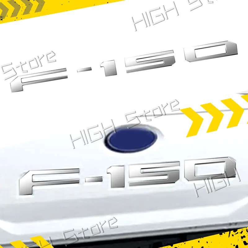 3D ABS пластиковый логотип с буквами F-150 эмблема автомобиля задняя дверь значок