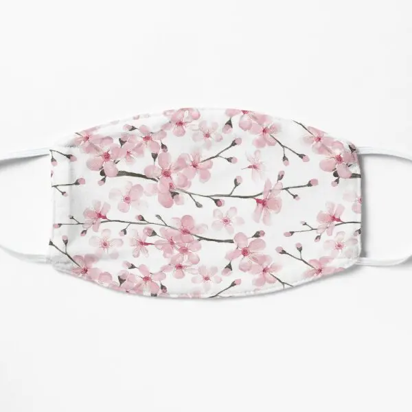 

Cherry Blossom Watercolor Fashion And Ho Printing Face Mask Fashion Health Accessories Cotton Protective Winter Dustproof