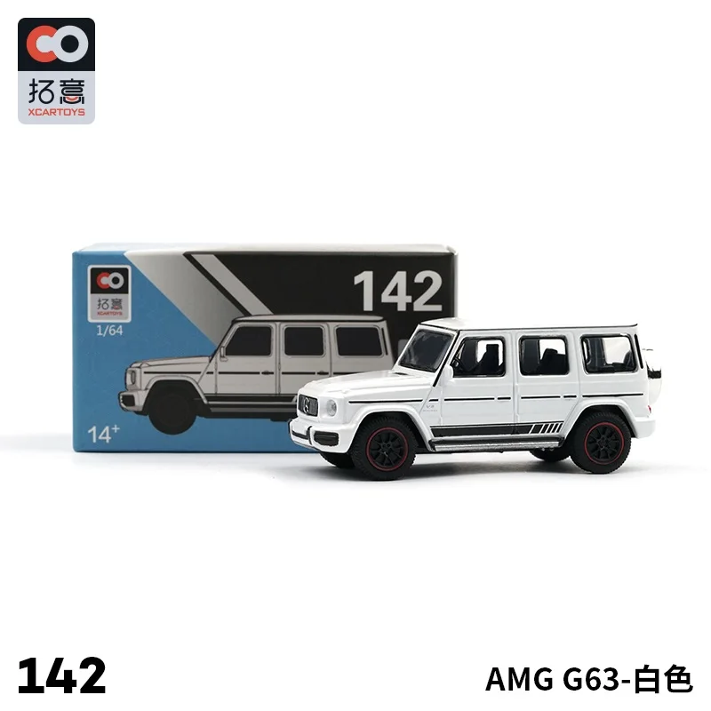 

XCARTOYS 1:64 Benz AMG G63 Big G White Diecast Simulation Model Cars Toys