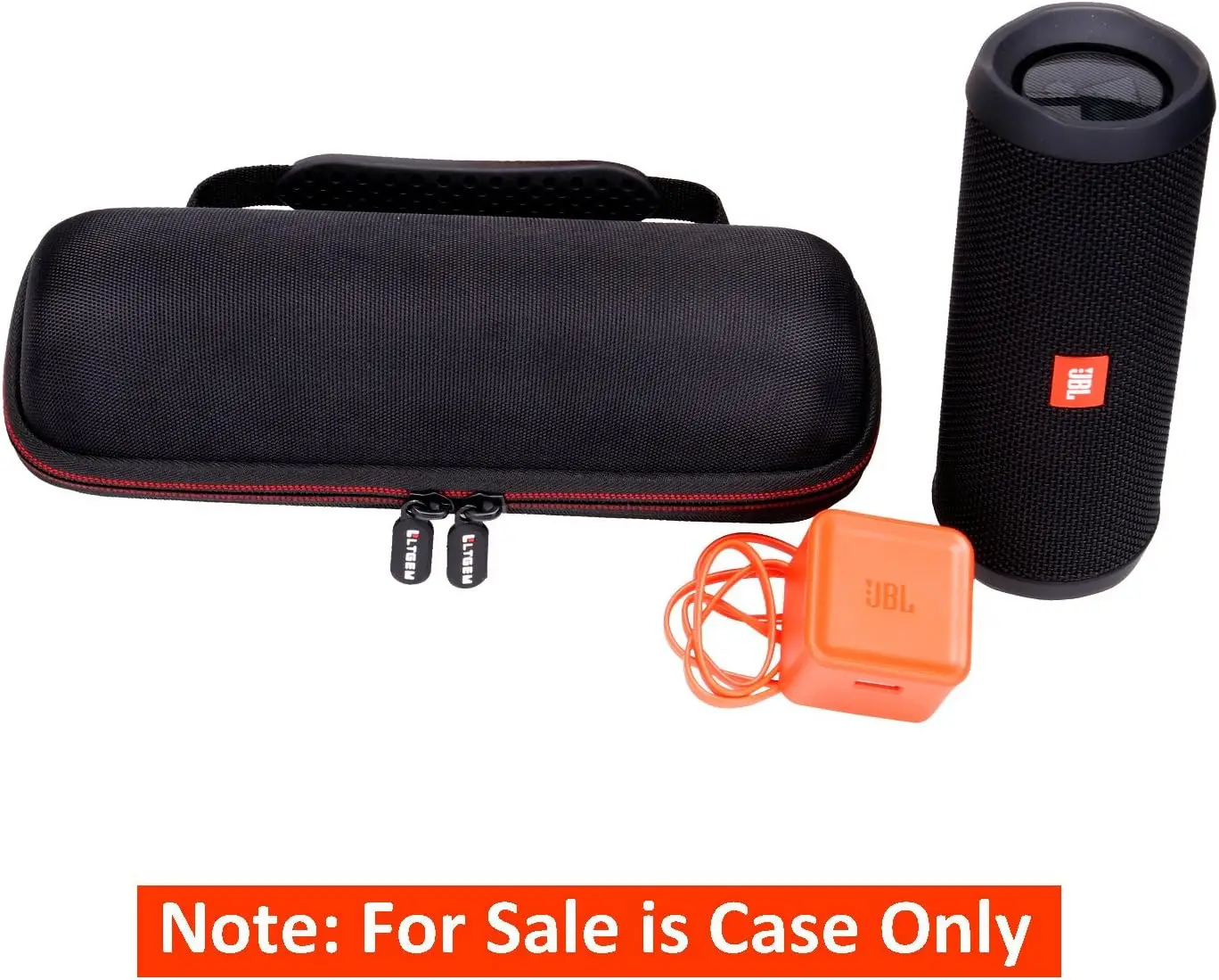 Фото Чехол LTGEM, совместимый с JBL Flip 7/5/6/Grip, водонепроницаемый портативный Bluetooth-динамик, офисная сумка для хранения и переноски Eva Travel. №1