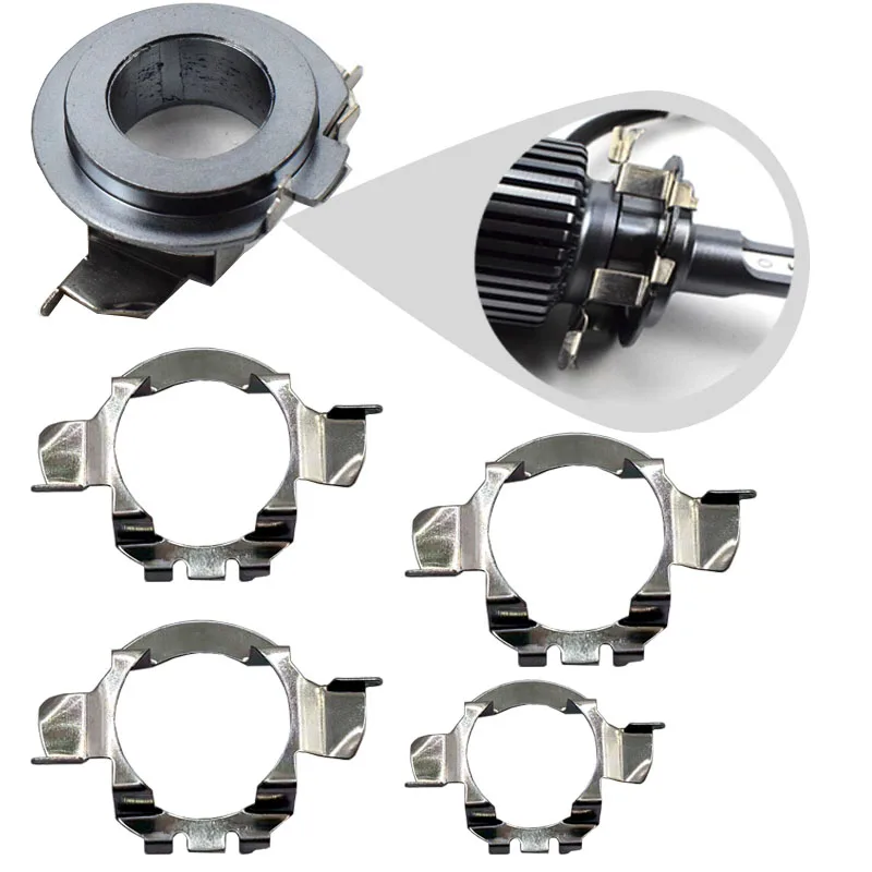 Держатель основания для светодиодной фары 4x H7 адаптер фиксатор розетки Nissan Qashqai