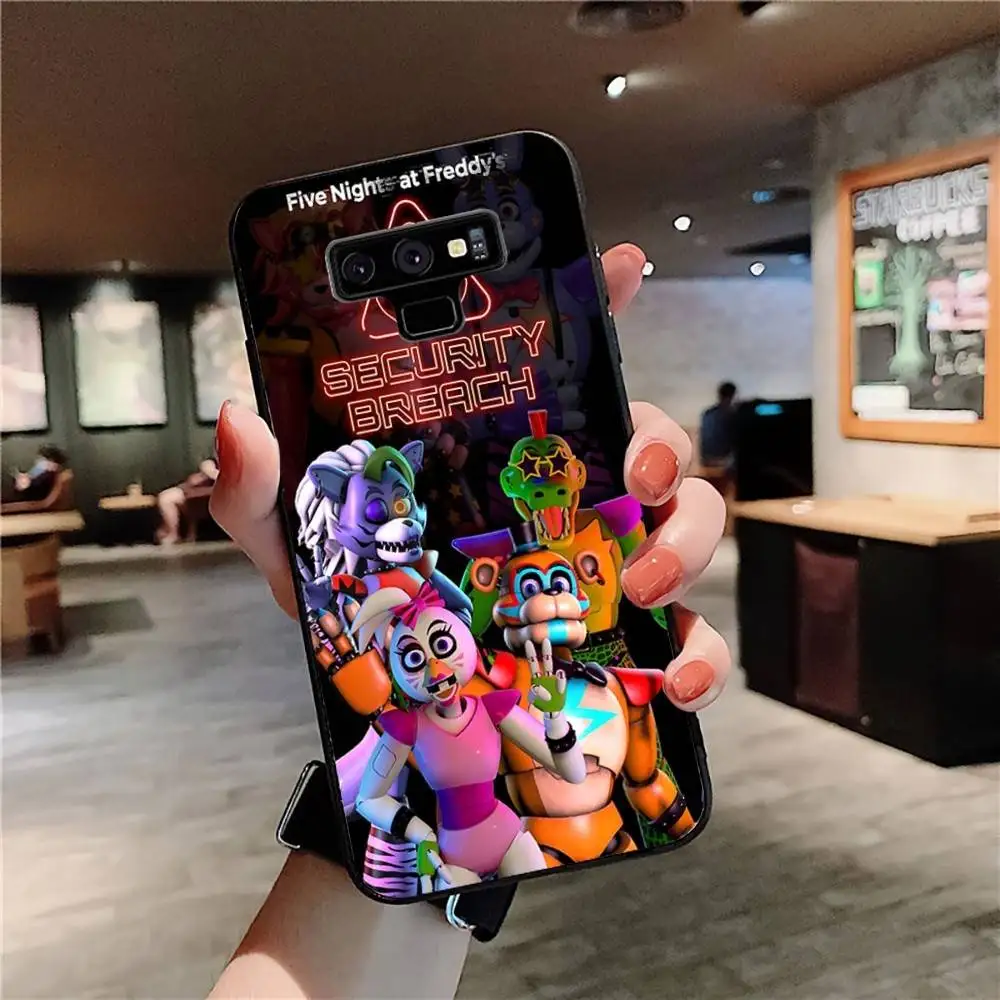 Фото Чехол для телефона «Триллер F-Freddys Games Five Nights» для Samsung S 24 Fe 25 Ultra Plus 20 Lite 21 30 22 23 24 22 Ultra 5G Fundas №4