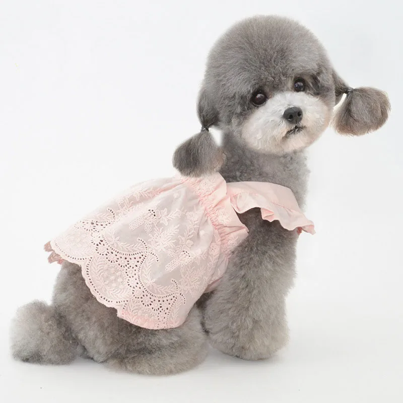 

Dog Wedding Dress Summer Cat Pet Dog Clothes Skirt Puppy Dresses Yorkshire Shih Tzu Schnauzer Poodle Bichon Dog Clothing Costume