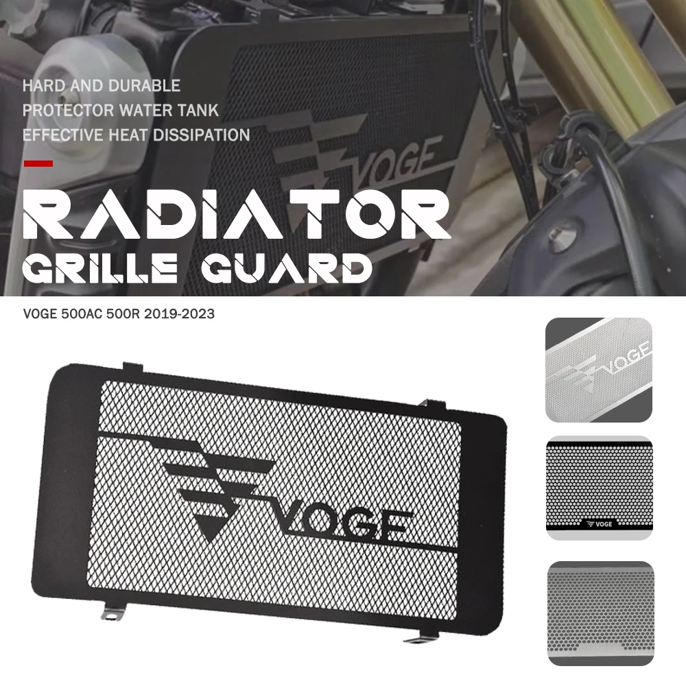 

FOR VOGE 500AC 525AC 525R 525DS Radiator Guard Protector Grille Grill Cover 500 AC 525 AC 525 R 525 DS Motorcycle 2019 2020 2021