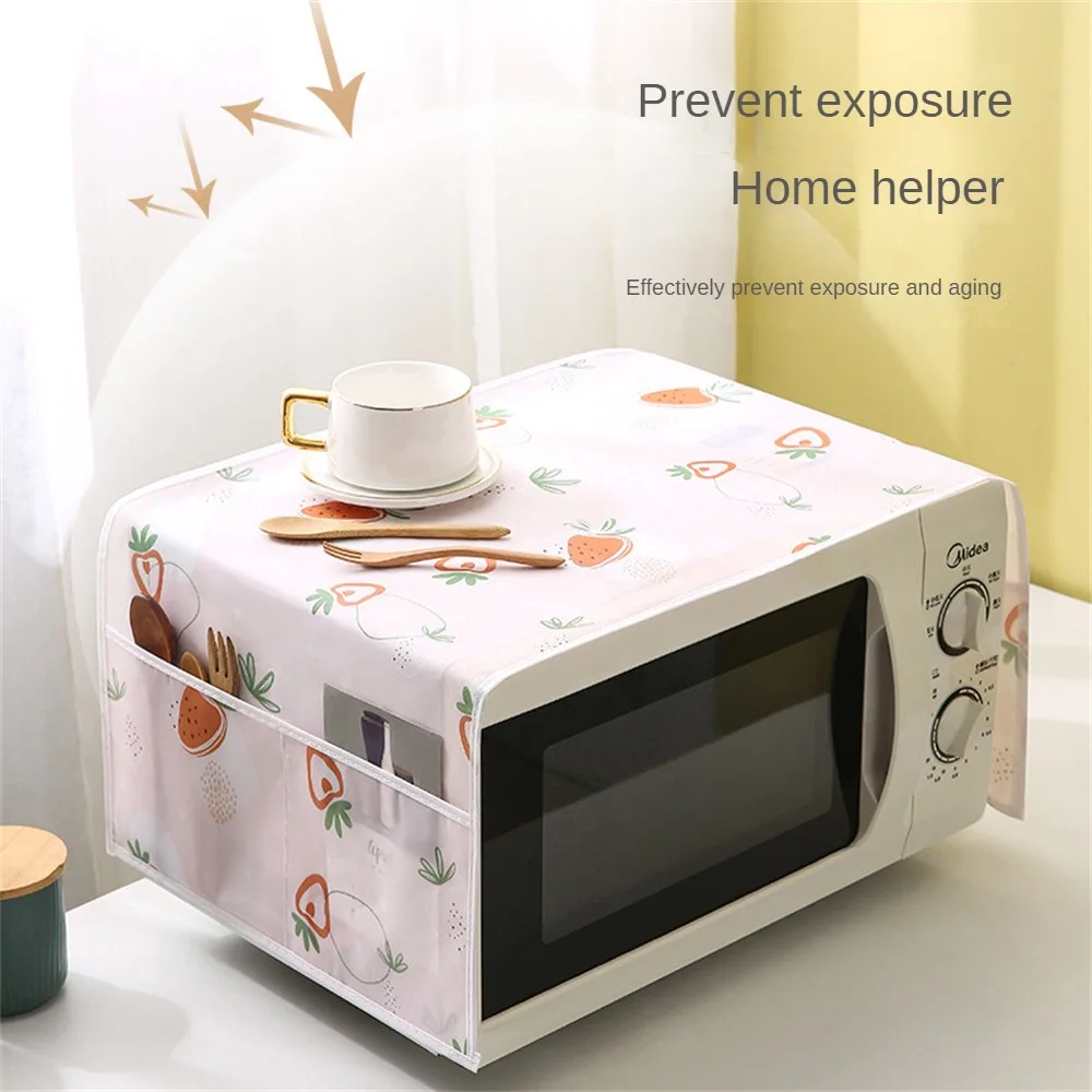 

Oven Cover Healthy Materials Dust Proof Dustproof Oil Proof Waterproof Microwave Oven Cover Microwave Cover Good-looking