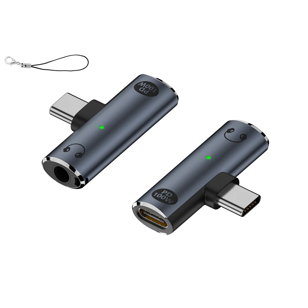 Hi-Fi звук и быстрая зарядка USB C на 3 адаптера для наушников диаметром 5 мм с прочной