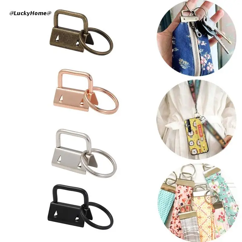 

40 шт./компл. брелок для ключей, креативный браслет с кольцом для ключей