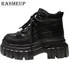 RASMEUP 2022 женские ботильоны на платформе в готическом стиле Осенняя спортивная обувь на массивной подошве дизайнерская женская короткая обувь в стиле Харадзюку