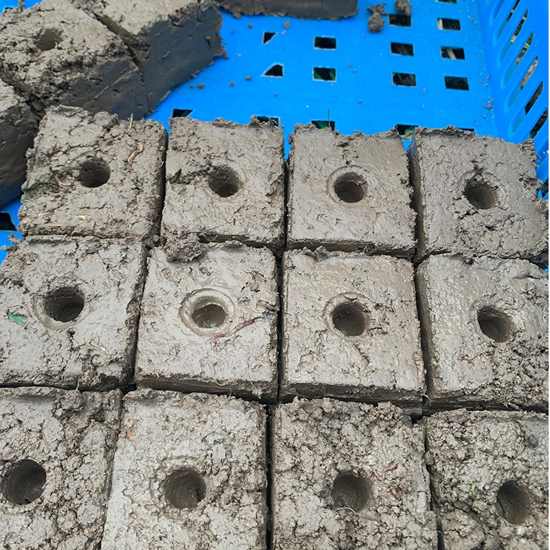 Ручной блокатор почвы 2-дюймовый инструмент для блокировки с Dibbles приготовления