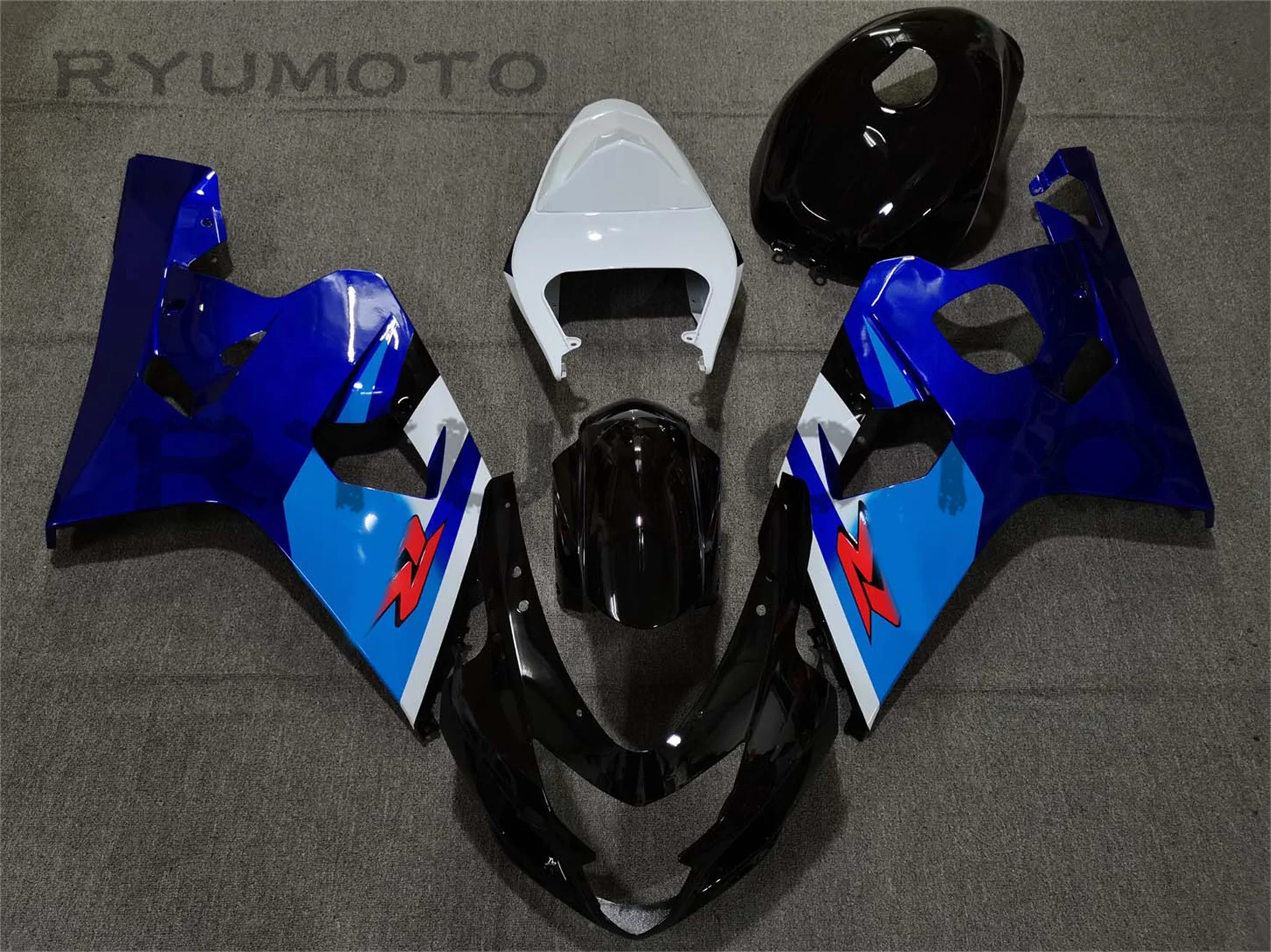

New ABS Motorcycle Injection Mold Fairing For Suzuki GSXR600 GSXR750 GSXR 600 750 K4 2004 2005 04 05 Fairings