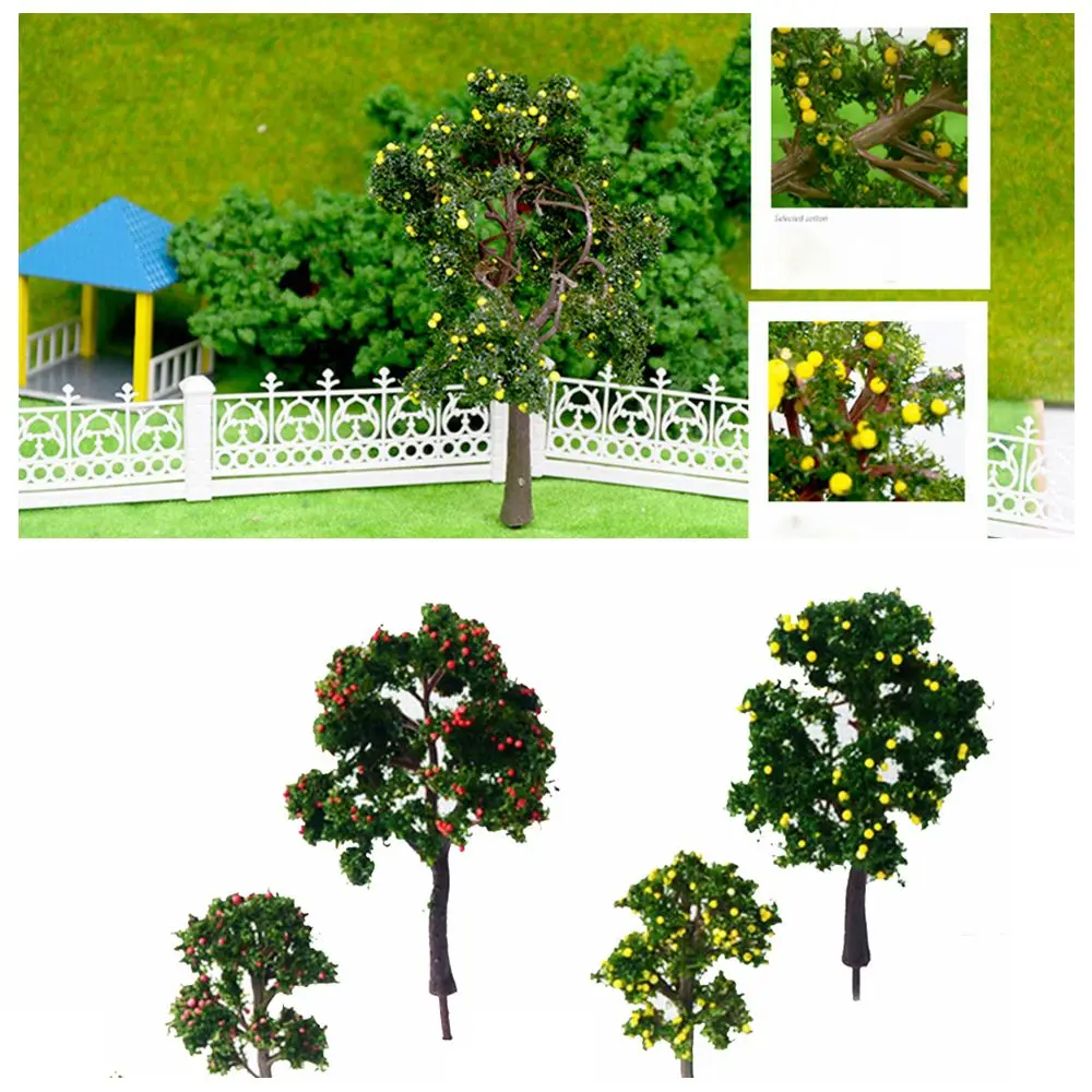 

Trees Model Tree Sand Table Building Model Train Farm Fruits Tree Model Transfiguration Scenery Simiulation Orchard