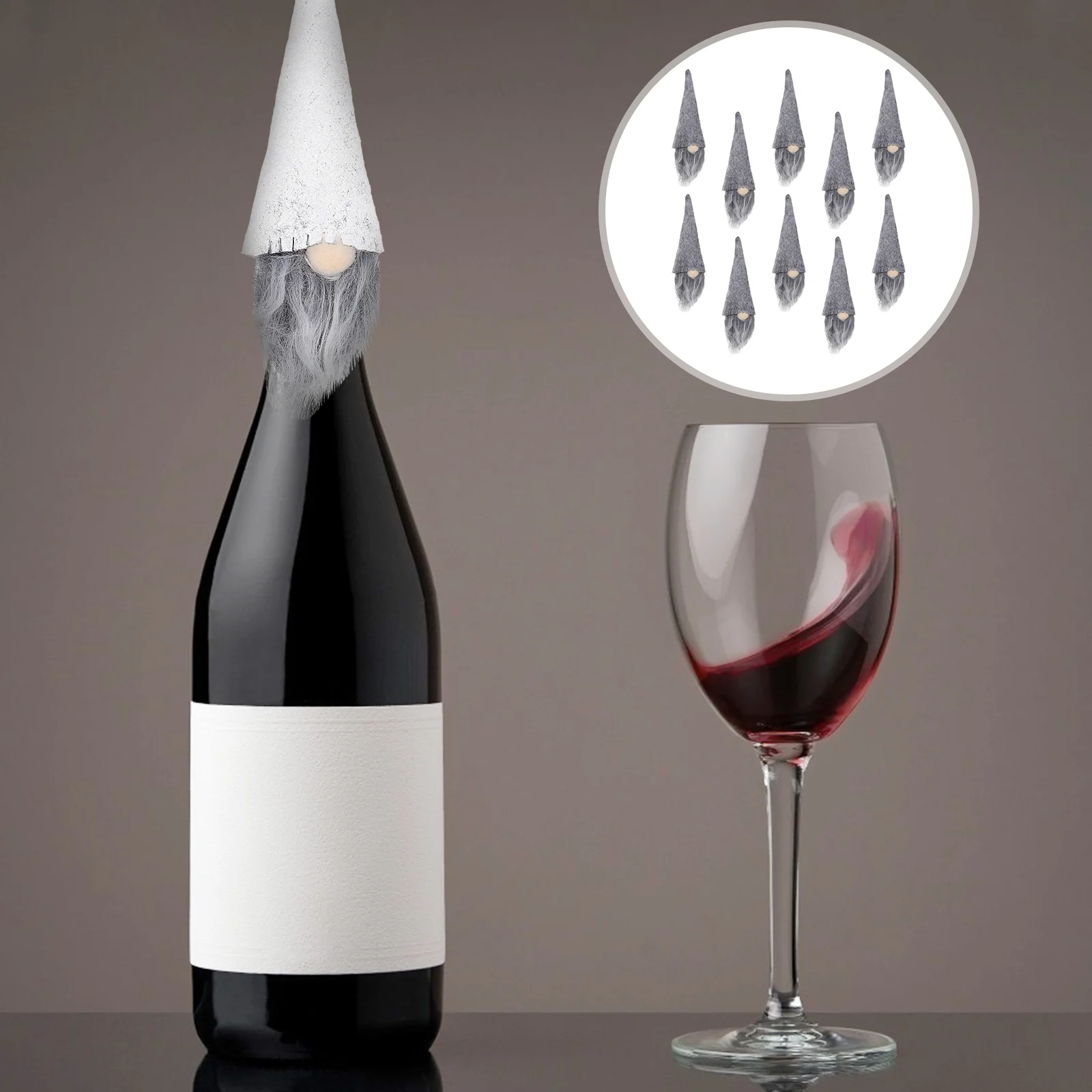 10 шт. бутылки набор украшений для рождественской елки рождественские рукава