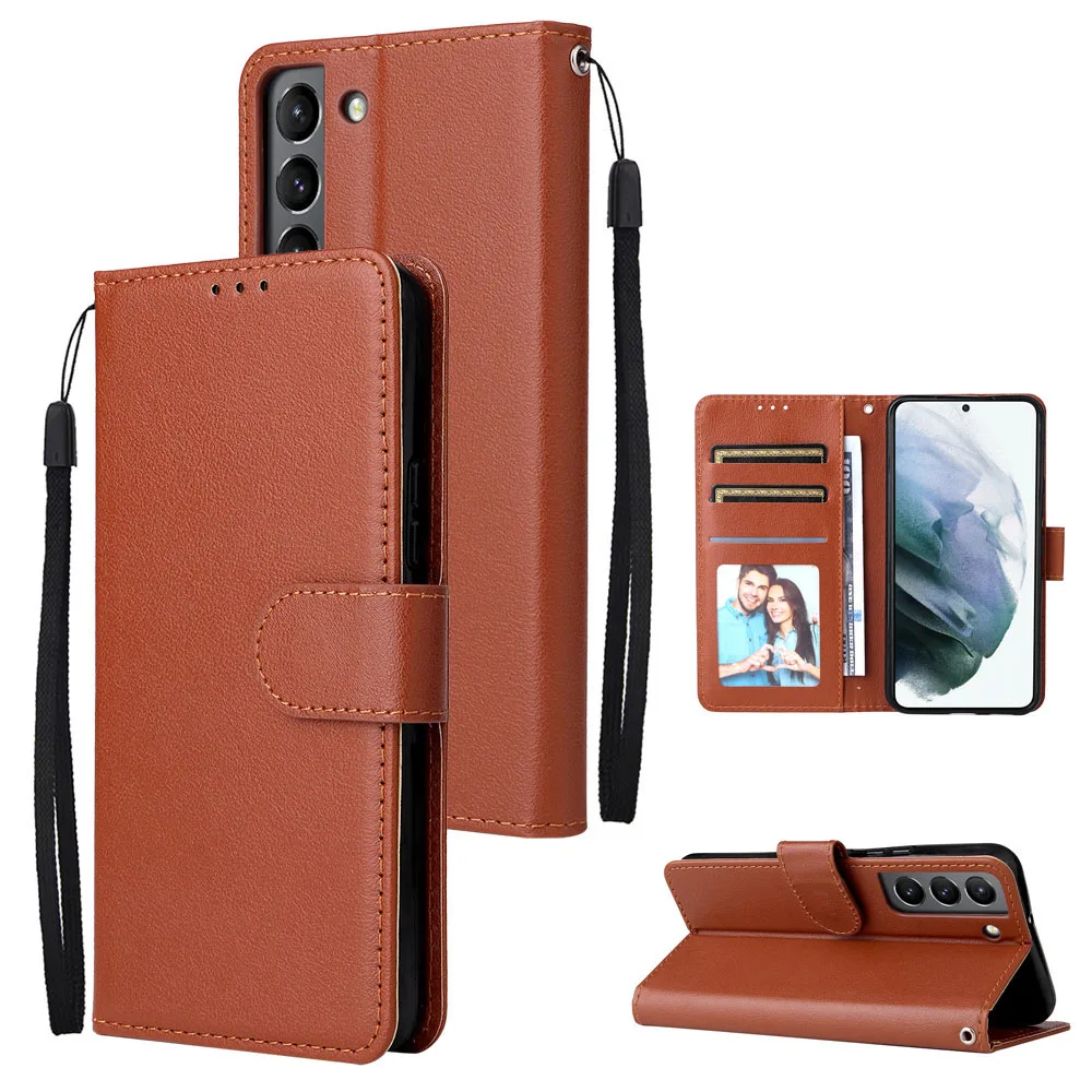 Luxury Wallet Flip Case For Samsung Galaxy Note 20 Ultra Note10 Pro S8 S9 S10 Plus S10E S20 Ultra S21 FE S22 Book Cover Coque