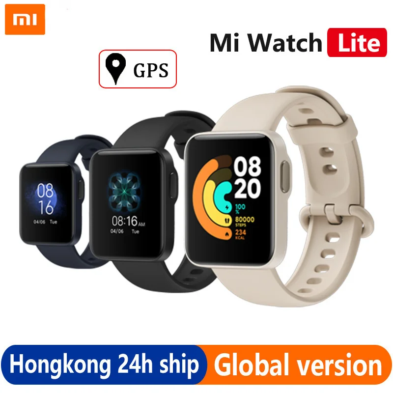 

Xiaomi Mi Zegarek Lite Bluetooth 5,1 GPS фитнес-трекер Pulsometr спортивные Смарт-часы 1,4 Cal Redmi Zegarek версия Globalna Лучшая