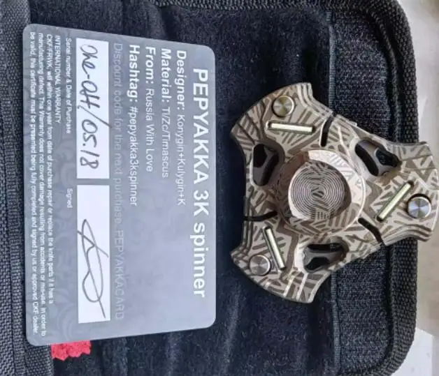 

Second-hand product EDC CKF 3k fingertip gyroscope