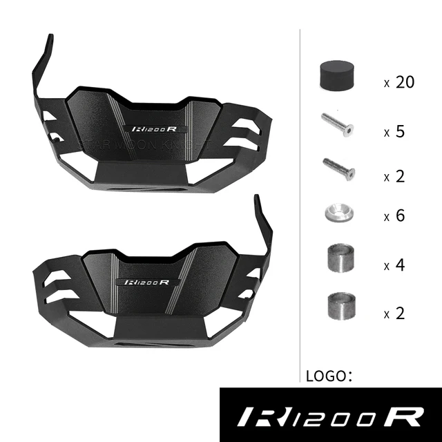 Защита головки цилиндра мотоцикла для BMW R Nine T Rnine T R1200 R1200R R1200GS Adv R 1200 GS, алюминиевая защитная крышка двигателя