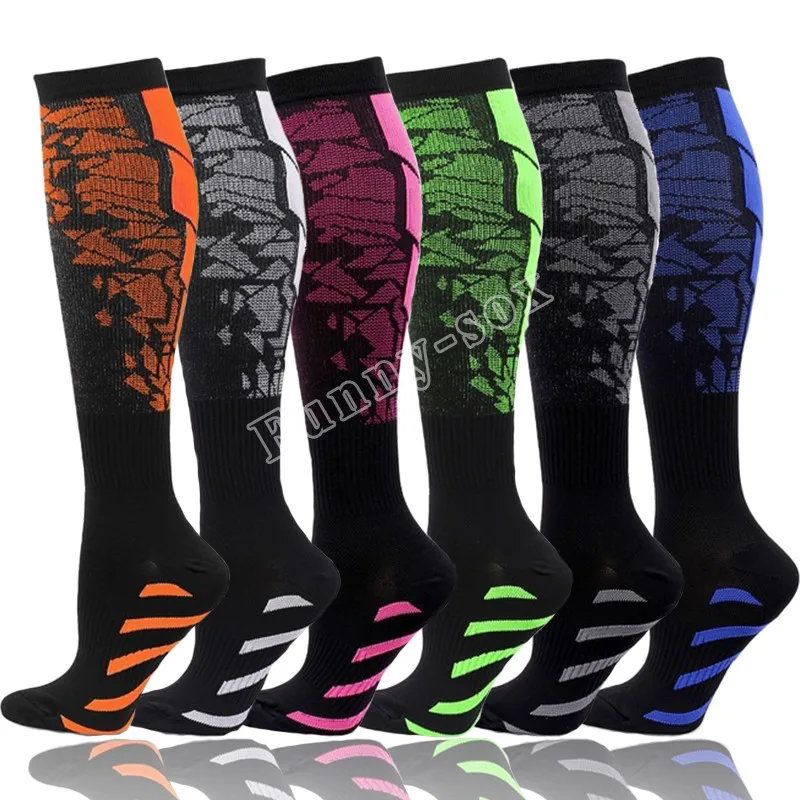 

Professional Compression Socks, Relieve Calf Muscle Fatigue, Gently Promote Blood Circulation, Six Colors Available Unisex