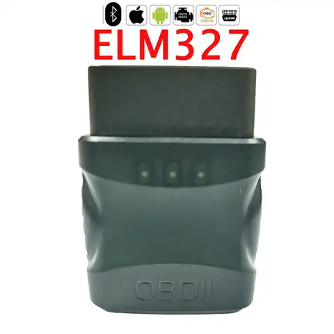 Считыватель ошибок ELM327 OBD2, автомобильный инженерный мини-сканер elm327 для ios, Android, телефона, windows, подключение bluetooth, Автомобильный сканер 327