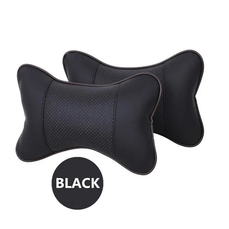 

2pcs Car Seat Neck Pillows Headrest For Infiniti EX37 FX45 M45 Q45 Q40 Q50 Q50L Q60 QX50 QX60 Q70L FX35 FX37 G37 G35 M35