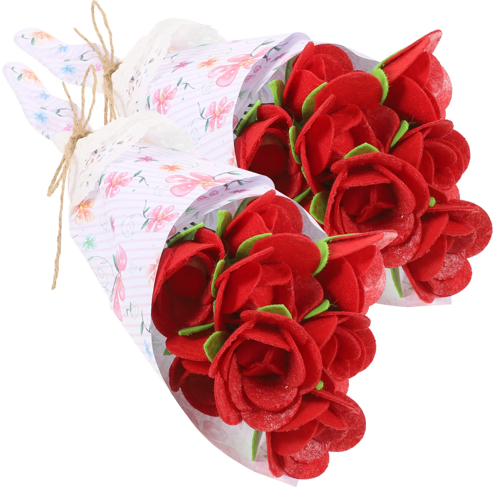 

2 Sets Creative DIY Bouquet Material DIY Bouquet Craft Flower Crafts For Kids Flower DIY Charms DIY Flower Accessory for DIY