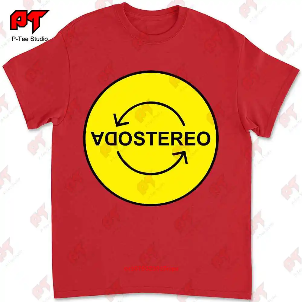 Забавная хлопковая Винтажная футболка на день рождения sodawstereo 7C7Z