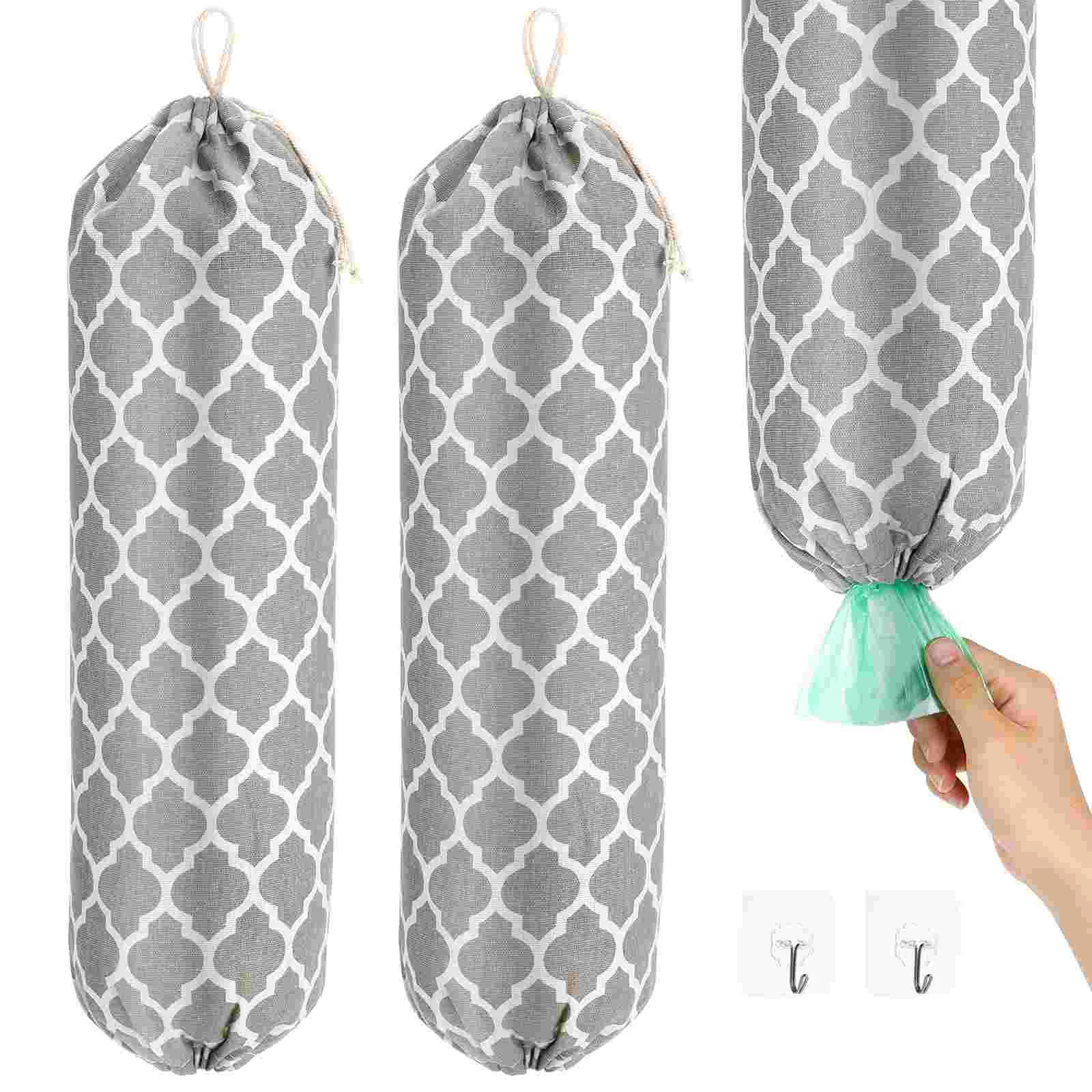 

Grocery Holder Organizer Storage Wall Dispenser Hangingbags Mount Garbage Trash Shopping Kitchen Carrier Organizers Recycling