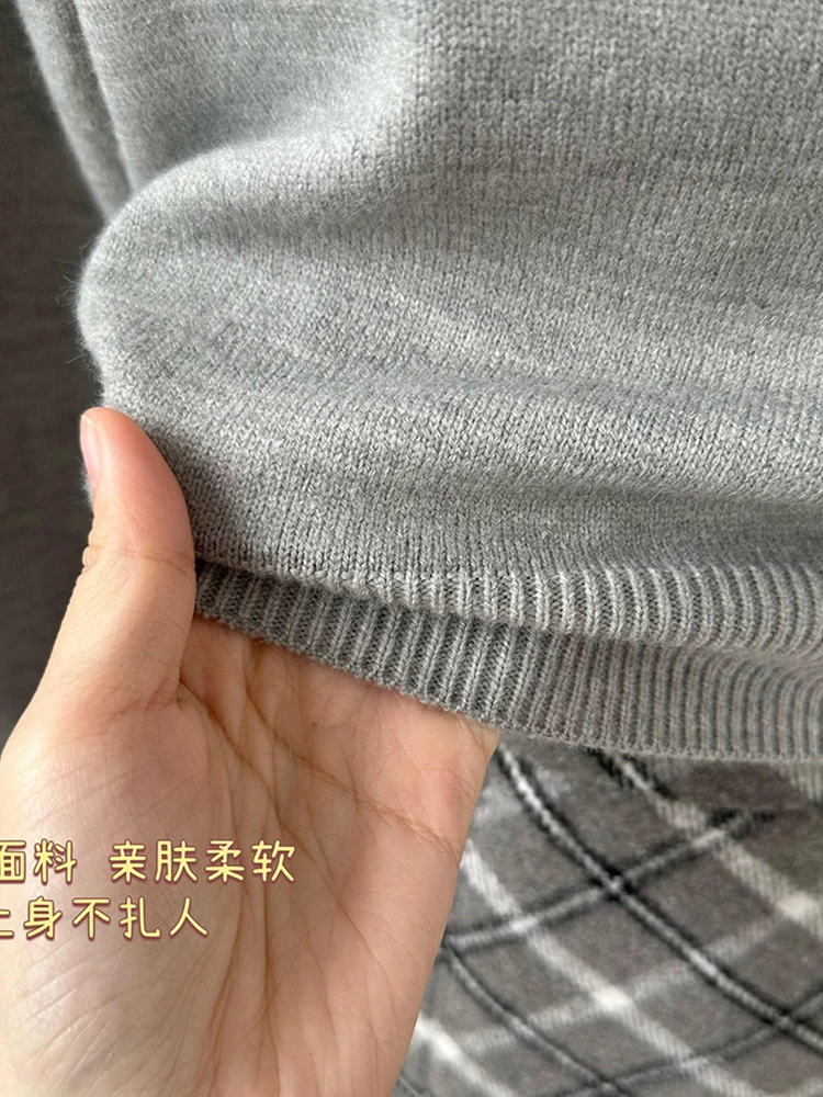 Зимняя женская корейская одежда Shoujo Preppy 2000-х годов комплект из 2 предметов