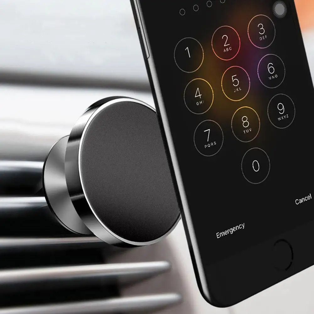 

360 Degree Rotating Magnetic Holder Car Phone Support Air Vent Mount Car Suction Cup Universal Mobile Stand Car Accessories