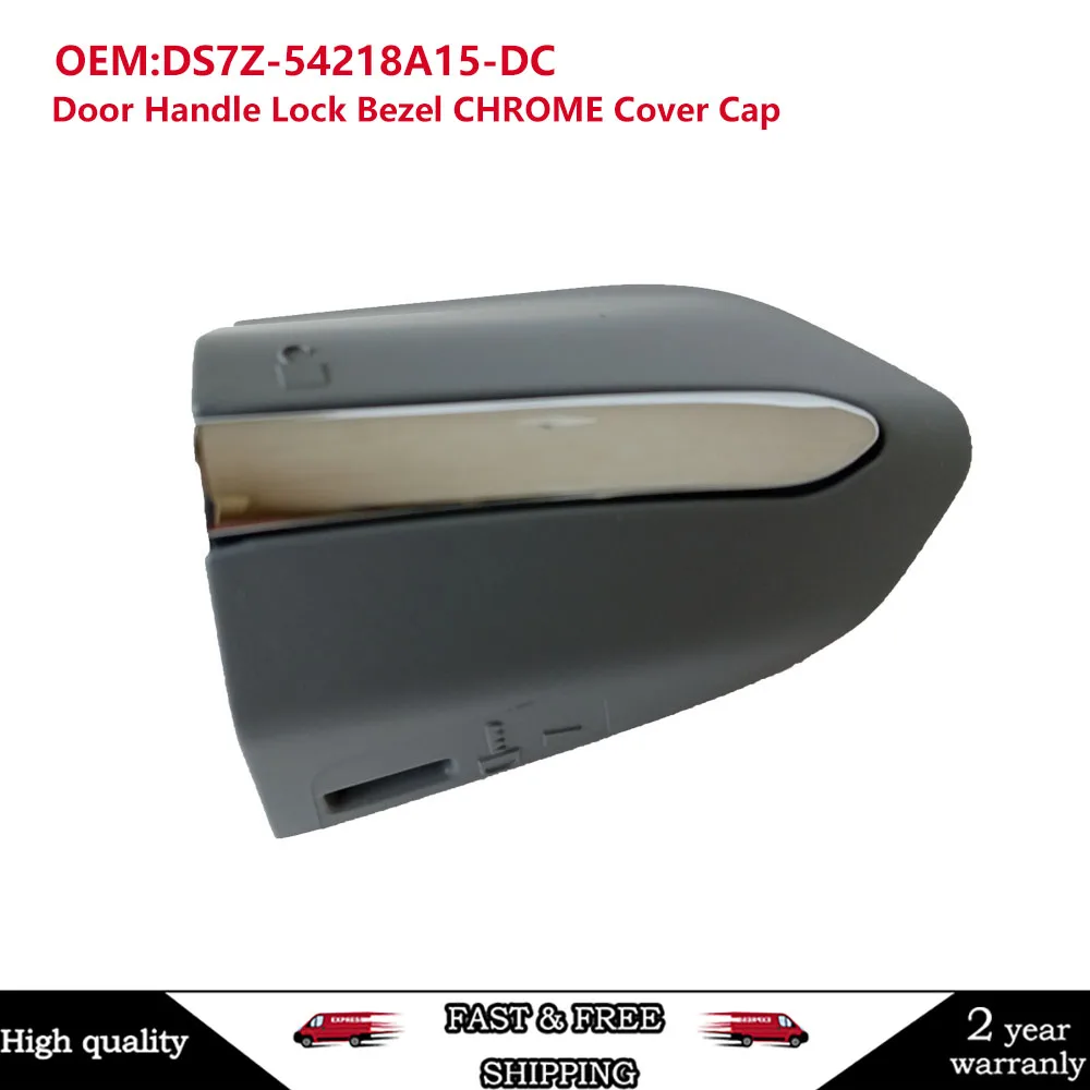 

Door Handle Lock Bezel CHROME Cover Cap Fit For Ford Fusion 2013-2020 DS7Z54218A15DC