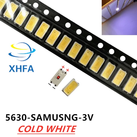 500 шт., светодиодная подсветка для SAMSUNG, 0,5 Вт, 3 в, 5630