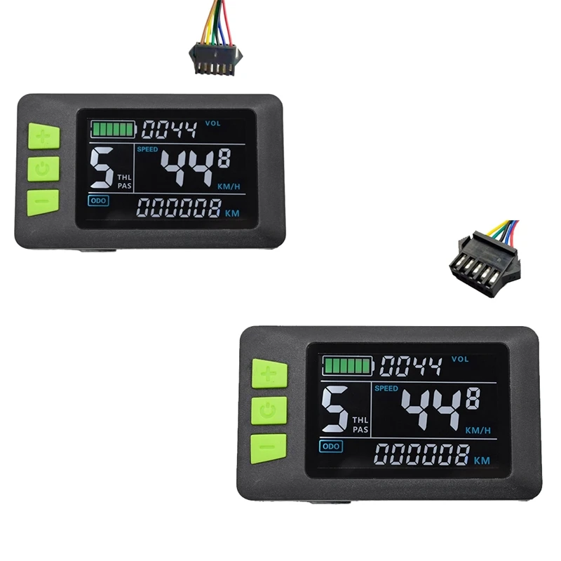 

P3C LCD Display Dashboard Meter Colorful Screen 24V-60V Electric Bike Meter For Electric Scooter