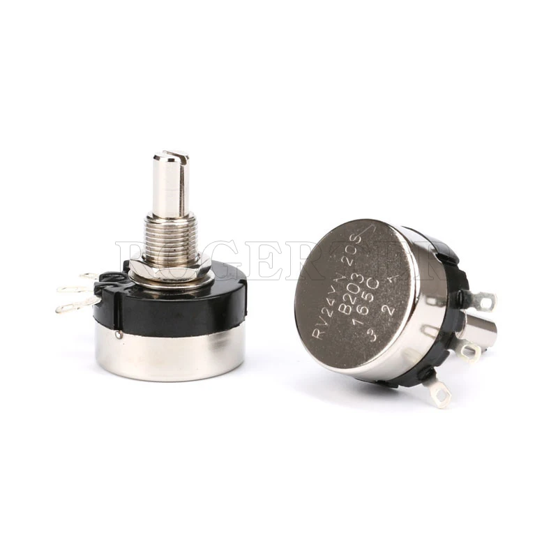 

1pcs RV24YN20S single-turn carbon film potentiometer B102/202/502/103/203/503/104 1K 2K 20K 50K 100KR 200K 500K