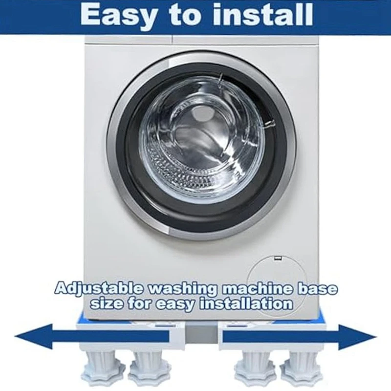 Мини-подставка для холодильника регулируемая подставка стиральной машины с 8